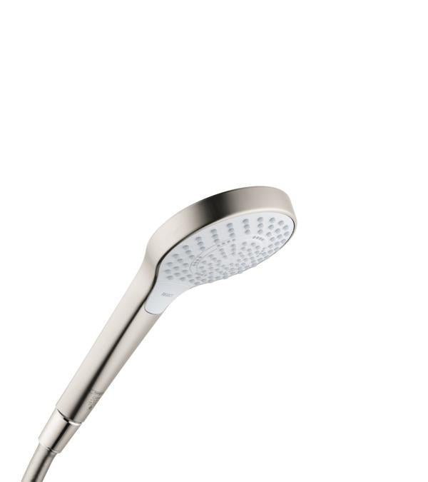 hansgrohe 26801821 Croma Select S 2 GPM Multi-Function Handshower with Select, Eco Smart, and Quick Clean Technologies in Brushed Nickel