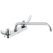 Delta Commercial 26C3: Two Handle 8" Cast Deck Mount Faucet