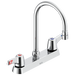 Commercial 26C3: Two Handle Deck-Mount Faucet