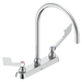 Commercial 26C3: Two Handle Deckmount Faucet