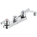 Two Handle 8 In Cast Deck-Mount Faucet