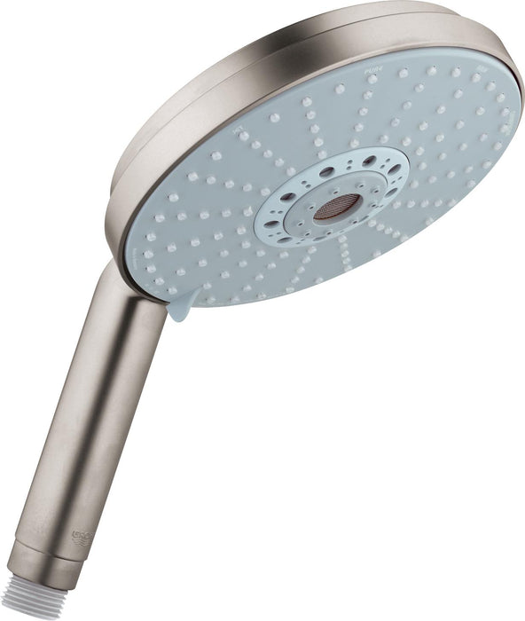 Grohe 27085 Rainshower Cosmopolitan Head Four Multi-Function Handshower with Speed Clean Technology