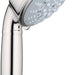 Grohe 27125 Relexa Rustic Multi-Function Handshower Five Spray with Speed Clean Technology