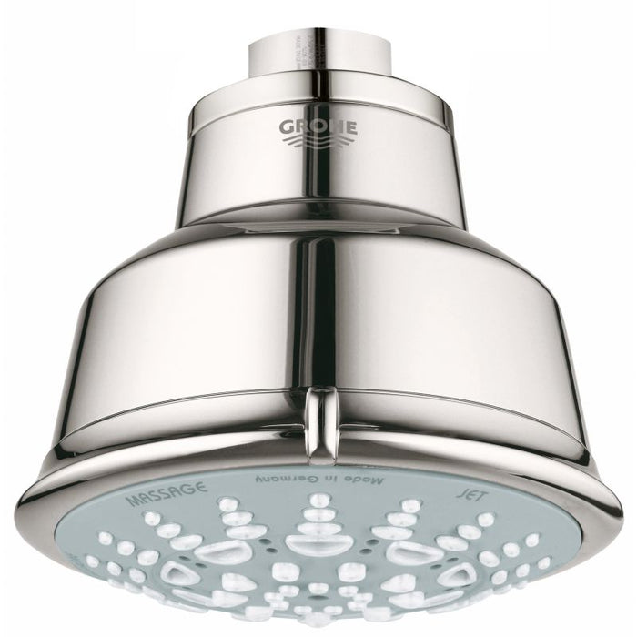 Grohe 27126 Relexa Rustic 2.5 GPM Multi-Function Shower Head with Speed Clean Technology