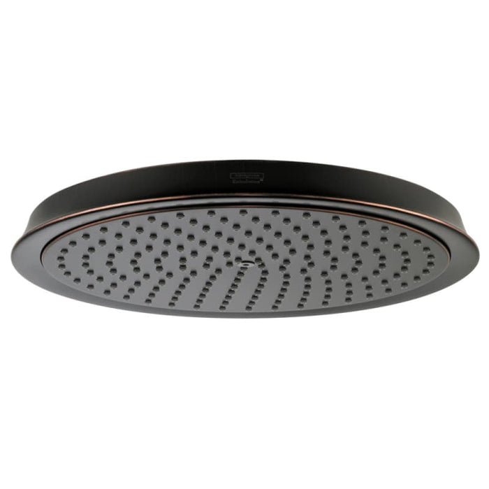 hansgrohe 27377921 Raindance 2 GPM Single Function Rain Round Shower Head in Rubbed Bronze