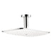 hansgrohe 27390001 Pura Vida Rain 2.5 GPM Shower Head - Shower Arm Included in Chrome