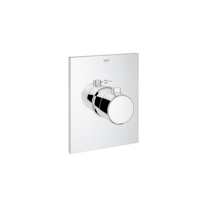 Grohe 27620000 Grohtherm F Thermostatic Shower Trim for Custom Shower - Requires Separate Volume Control