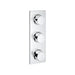Grohe 27625000 Grohtherm Triple Volume Control Valve Trim Only with Knob Handle