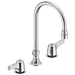 Delta Commercial 27C1 / 27C2: Two Handle 8" Below Deck Mount Faucet