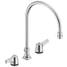 Delta Commercial 27C1 / 27C2: Two Handle 8" Below Deck Mount Faucet