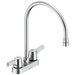 Delta Commercial 27C4 / 27C5 / 27C6: Two Handle 4" Deck Mount Faucet