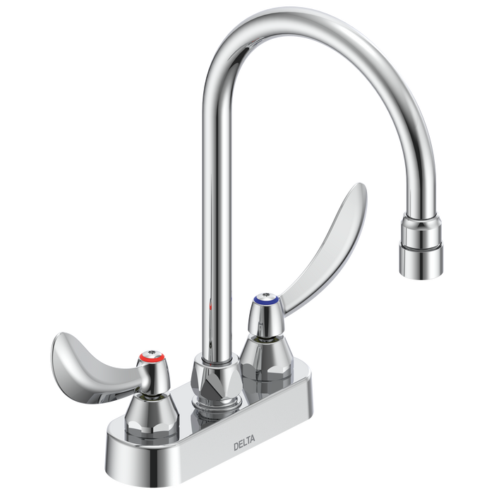 Commercial 27C4 / 27C5 / 27C6: Two Handle 4" Deck Mount Faucet