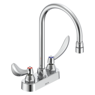 Commercial 27C4 / 27C5 / 27C6: Two Handle 4" Deck Mount Faucet