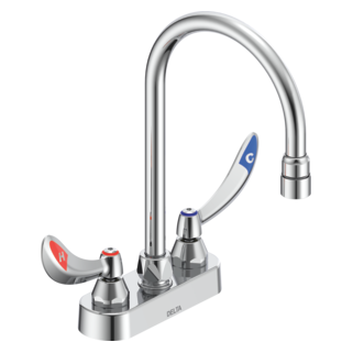 Commercial 27C4 / 27C5 / 27C6: Two Handle Deck-Mount Faucet