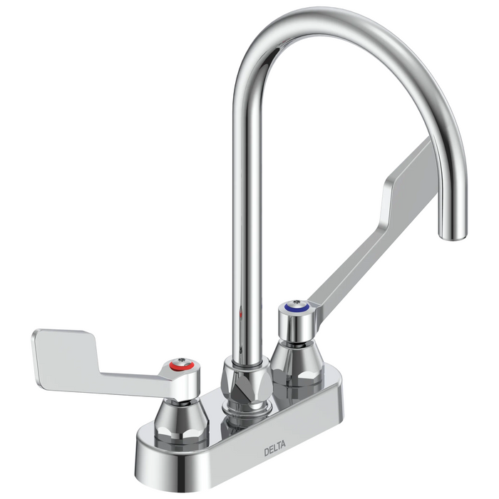 Commercial 27T4 27T4874 4 In Cast Deckmount - Chrome
