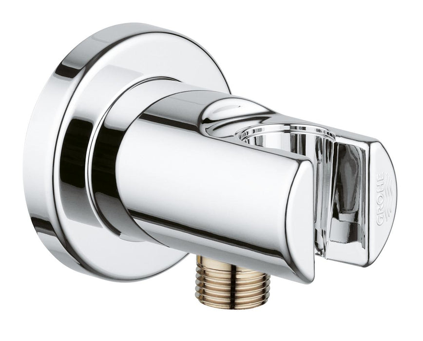 Grohe 28629000 Relexa Plus Wall Supply Shower Outlet Elbow with 1/2 Inch Connection