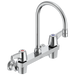Delta Commercial 28C3 / 28C4 / 28C6: Two Handle 8" Wall Mount Service Sink Faucet