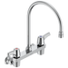Delta Commercial 28C3 / 28C4 / 28C6: Two Handle 8" Wall Mount Service Sink Faucet