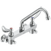 Commercial 28C3 / 28C4 / 28C6 28C6224 Two Handle 8 In Wallmount Service Sink Faucet - Chrome