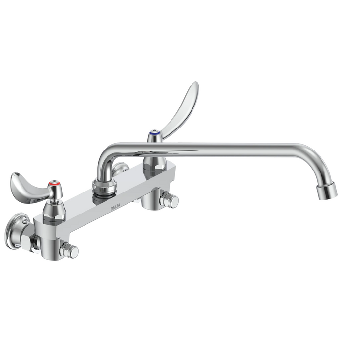 Two Handle 8" Wall-Mount Service Sink Faucet