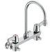Commercial 28C3 / 28C4 / 28C6 28C6933 Two Handle 8 In Wallmount Service Sink Faucet - Chrome