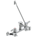 Commercial 28C8 28C8183 Wallmount Service Sink Faucet - Chrome