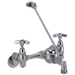 Delta 28T9-AC Commercial Two Handle 8" Wall Mount Service Sink Faucet