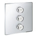 Grohe 29127000 Grohtherm Smart Control Triple Function Diverter Trim Only with EcoJoy - Less Rough-In Valve