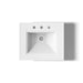 KOHLER K-2344-8-0 White - Top Square