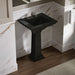 KOHLER K-2344-8-7 Black Black - Closeroomview Square