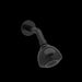 Riobel 308 4" 3-Function Showerhead With Arm