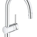 Grohe 31378 Minta Pull-Down High-Arc Kitchen Faucet with 2-Function Locking Sprayer