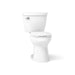 KOHLER K-31626-DRY Cimarron The Complete Solution two-piece elongated toilet, 1.28 gpf