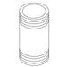 KOHLER K-32429 Nipple, 1/2-14Npt X 1 3/4