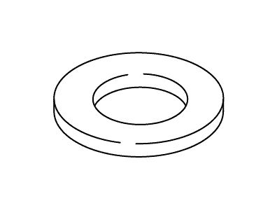 KOHLER K-33331 Washer, 15/32 X .844