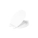 KOHLER K-33728 Cachet Heated ReadyLatch Quiet-Close round-front toilet seat
