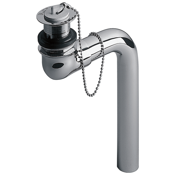 Delta 33T295 Commercial 1 1/4" Offset Bathroom Drain with Chain and Stopper