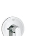 Grohe 35019000 Eurosmart Cosmopolitan Tub and Shower Valve Trim with Shower Head and Diverter Tub Spout