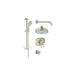 Grohe 35054 GrohFlex 24 1/2 Inch Thermostatic Valve Shower Set with 4 Sprays Showerhead