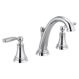 Delta Woodhurst: Two Handle Widespread Bathroom Faucet