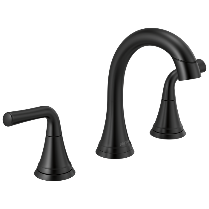 Delta Kayra 3533LF Two Handle Widespread Pull-Down Bathroom Faucet