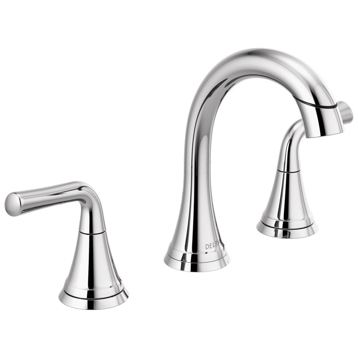 Delta Kayra 3533LF Two Handle Widespread Pull-Down Bathroom Faucet