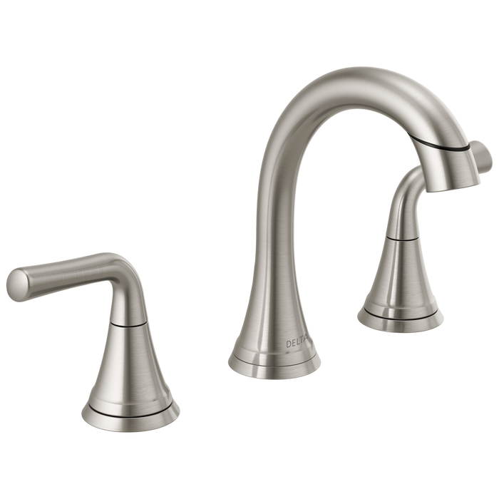 Delta Kayra 3533LF Two Handle Widespread Pull-Down Bathroom Faucet