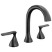 Delta Bonacci 3545 Two Handle Widespread Bathroom Faucet - Matte Black