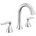 Delta Bonacci 3545 Two Handle Widespread Bathroom Faucet - Lumicoat Chrome