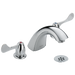 Delta 3549LF-WFHDF Commercial Widespread Bathroom Faucet - Free Grid Strainer