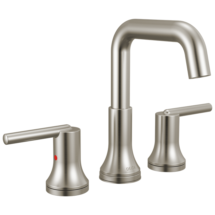 Delta Trinsic 3554 Two Handle Widespread Bathroom Faucet - Stainless