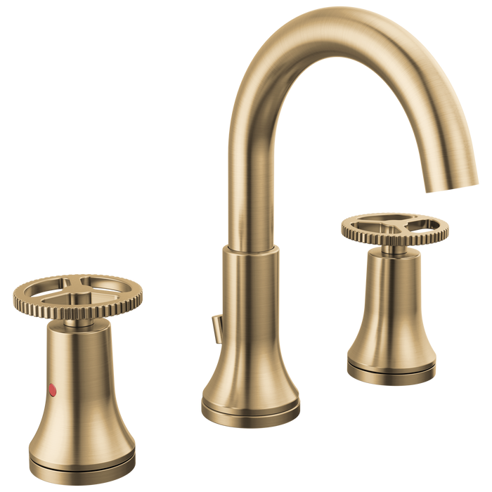 Delta Trinsic 3558 Two Handle Widespread Bathroom Faucet - Champagne Bronze