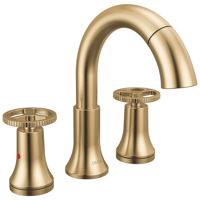 Delta Trinsic 3558 Two Handle Widespread Pull-Down Bathroom Faucet - Champagne Bronze