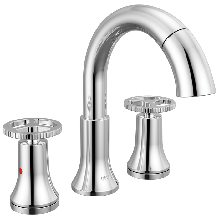Delta Trinsic 3558 Two Handle Widespread Pull-Down Bathroom Faucet - Chrome